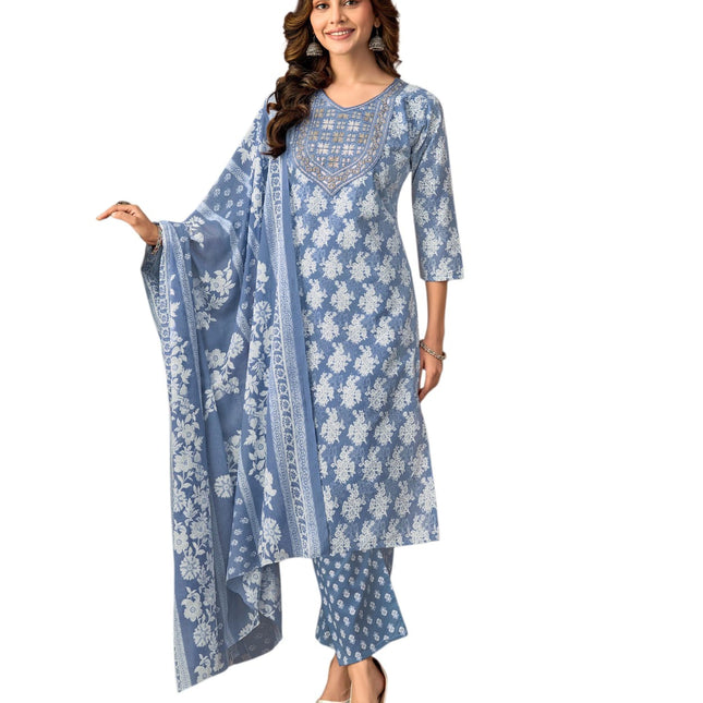 Salwar Stitched Set ( L - 3XL ) - SSS 156