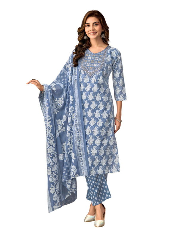 Salwar Stitched Set ( L - 3XL ) - SSS 156