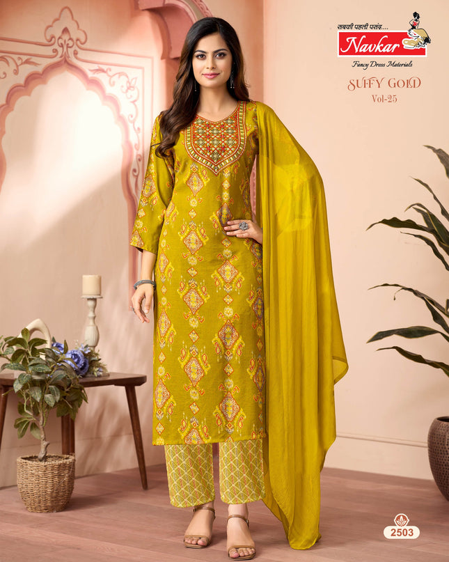 NAVKAR SUFFY GOLD VOL 25