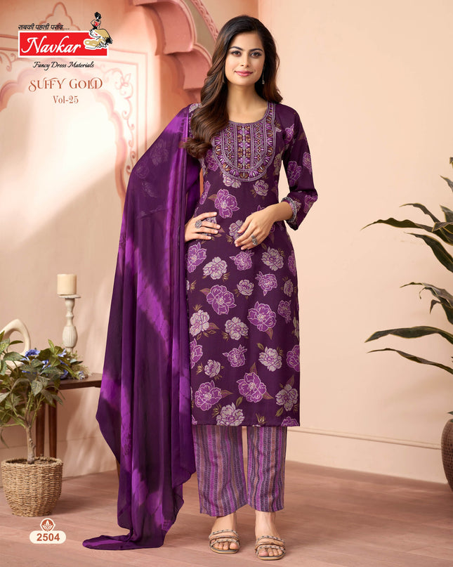 NAVKAR SUFFY GOLD VOL 25