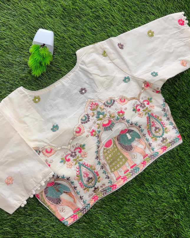 Readymade Blouse - With Lining - 36-40 - RB 155