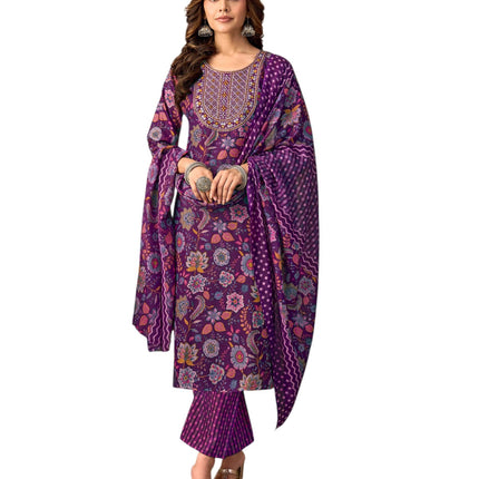 Salwar Stitched Set ( L - 3XL ) - SSS 160