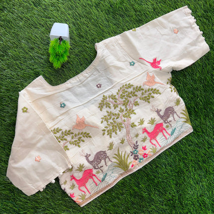 Readymade Blouse - With Lining - 36-40 - RB 154