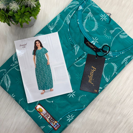✨ Pranjul Daily Wear Cotton Nighty 😌