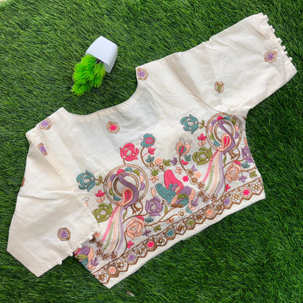 Readymade Blouse - With Lining - 36-40 - RB 152