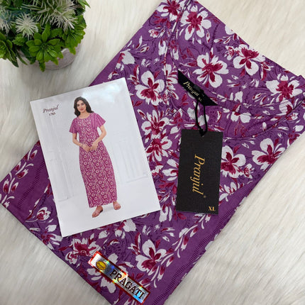 🌷 *Pranjul Premium Comfort Nighty* 🌷