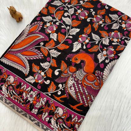 Ethnic Aura Kalamkari Saree