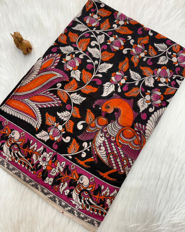 Ethnic Aura Kalamkari Saree