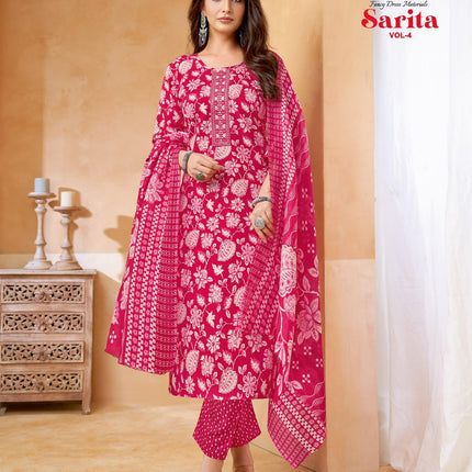 Salwar Stitched Set - With Lining - (SIZE - L - 3XL) - SSS 158