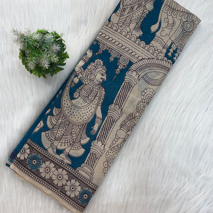 Elite Ethnic Kalamkari Saree