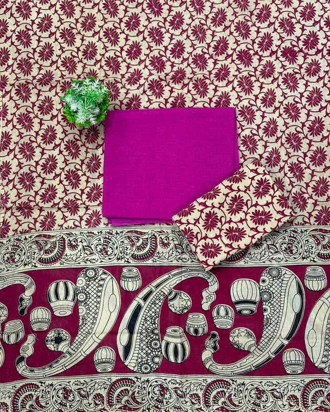 Kalamkari Dress Material - KDM 129