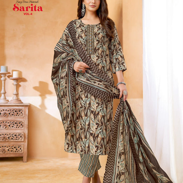 Salwar Stitched Set - With Lining - (SIZE - L - 3XL) - SSS 159