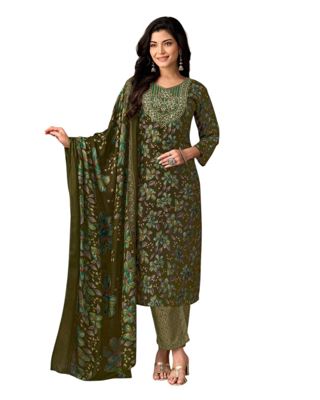 Salwar Stitched Set ( L - 3XL ) - SSS 158