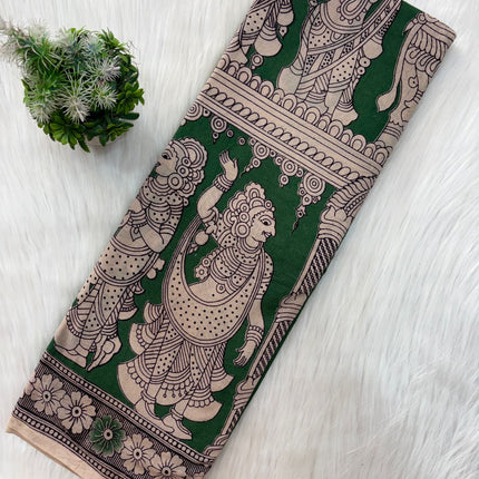 Graceful Craft Kalamkari Cotton Saree