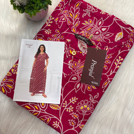 🌷 *Pranjul Everyday Luxury Nighty* 🌷