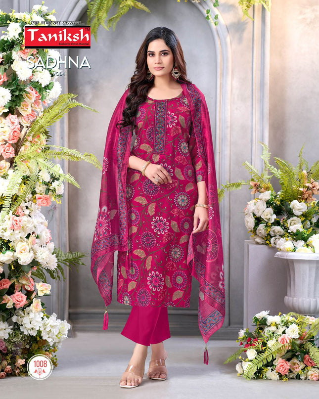 Sadhna Luxe Vatican Silk Ensemble