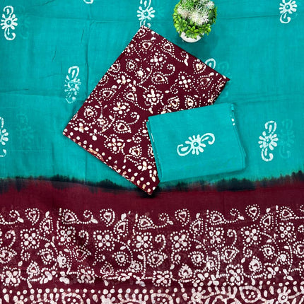 Batik Dress Material - BDM 003