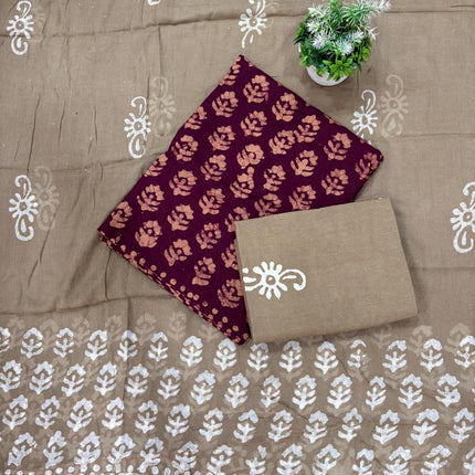 Batik Dress Material - BDM 006