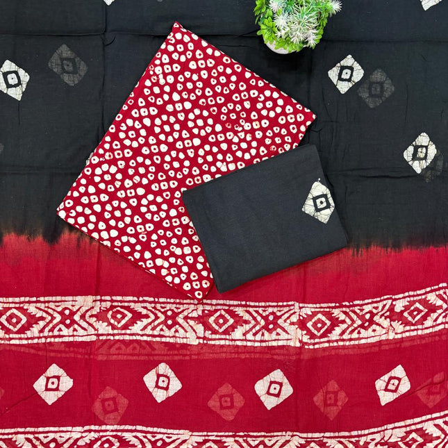 Batik Dress Material - BDM 012