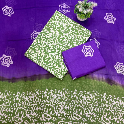 Batik Dress Material - BDM 015
