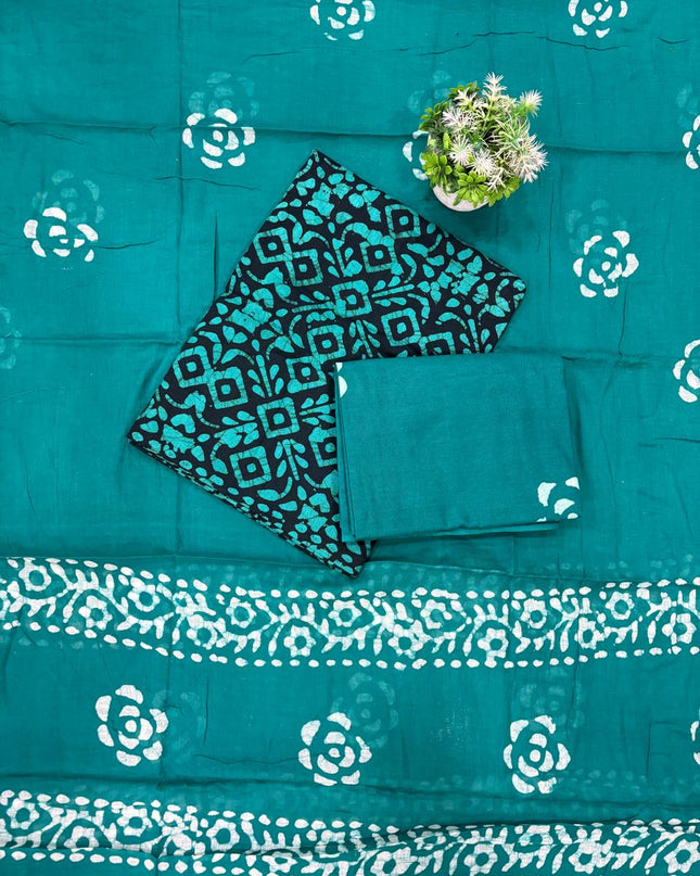 Batik Dress Material - BDM 017