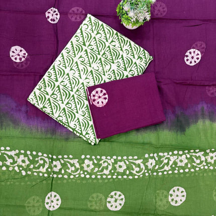 Batik Dress Material - BDM 019
