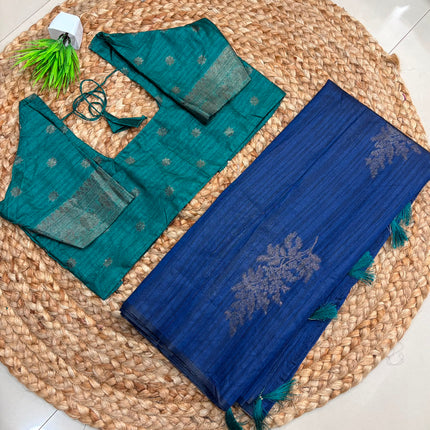 Saree With Stitched Blouse -(size-36-40) - SWSB 367