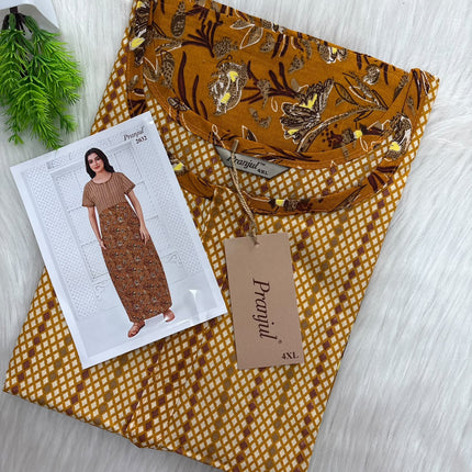 Pranjul Nighty - (SIZE-L) - PN 149 - With Zip