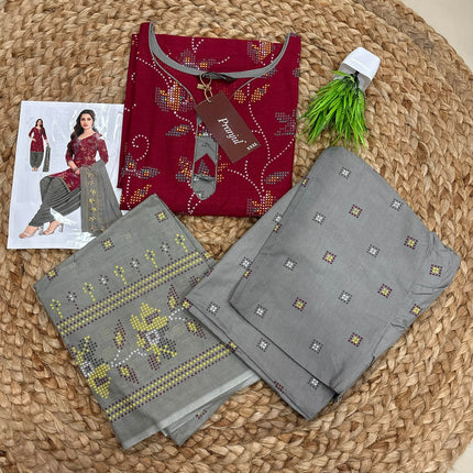 Salwar Stitched Set - (3XL) - SSS 170