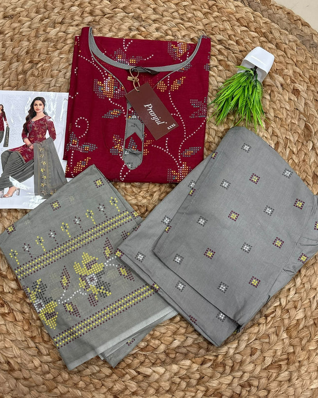 Salwar Stitched Set - (3XL) - SSS 170