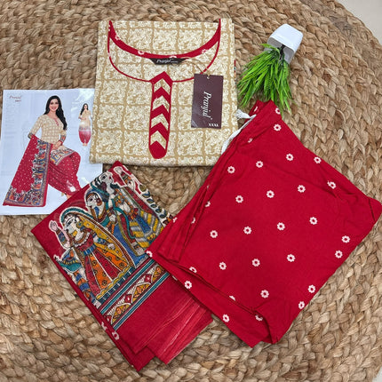 Salwar Stitched Set - (3XL) - SSS 176