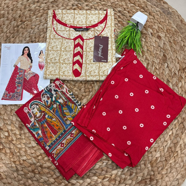 Salwar Stitched Set - (3XL) - SSS 176