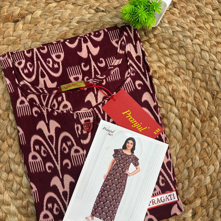 Pranjul Nighty - (SIZE-3XL) - PN 117