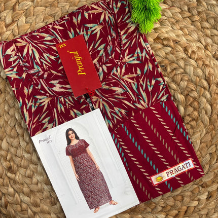 Pranjul Nighty - (SIZE-3XL) - PN 118