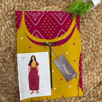 Pranjul Nighty - (SIZE-3XL) - PN 119