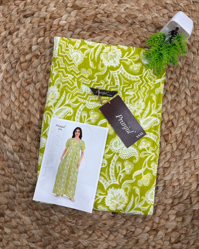 Pranjul Nighty - (SIZE-3XL) - PN 120