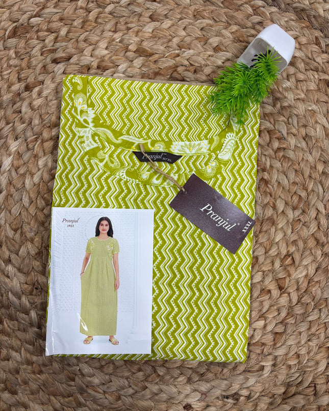 Pranjul Nighty - (SIZE-3XL) - PN 121