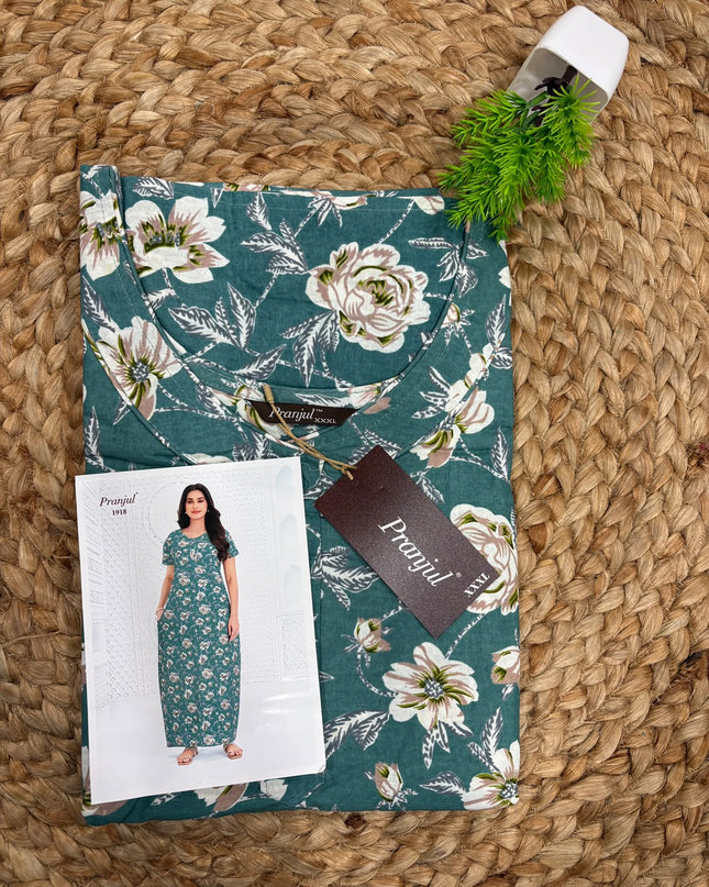 Pranjul Nighty - (SIZE-3XL) - PN 131