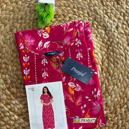 Pranjul Nighty - (SIZE-XL) - PN 137