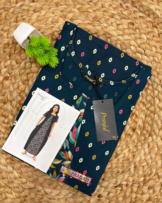 Pranjul Nighty - (SIZE-XL) - PN 141
