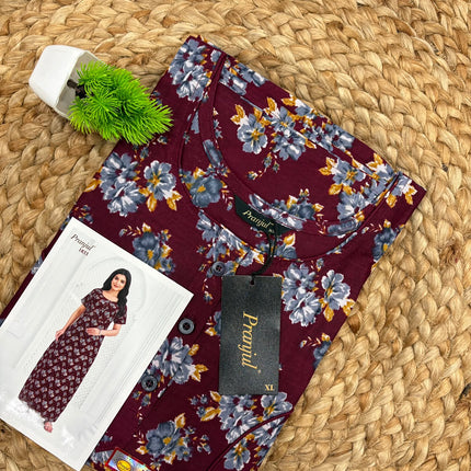 Pranjul Nighty - (SIZE-XL) - PN 144