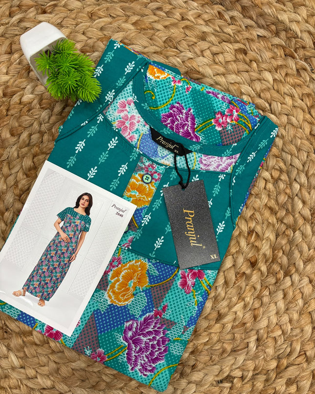 Pranjul Nighty - (SIZE-XL) - PN 146