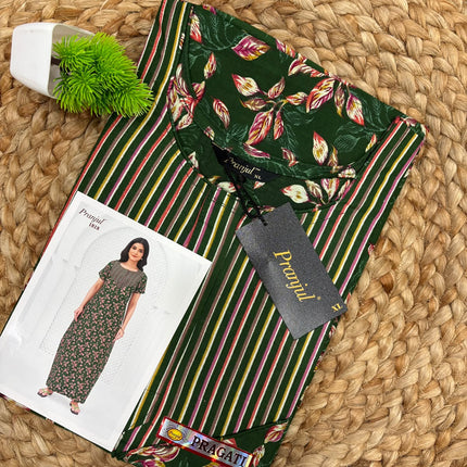 Pranjul Nighty - (SIZE-XL) - PN 148