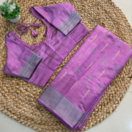 Saree With Stitched Blouse - (size-36-40) - SWSB 173
