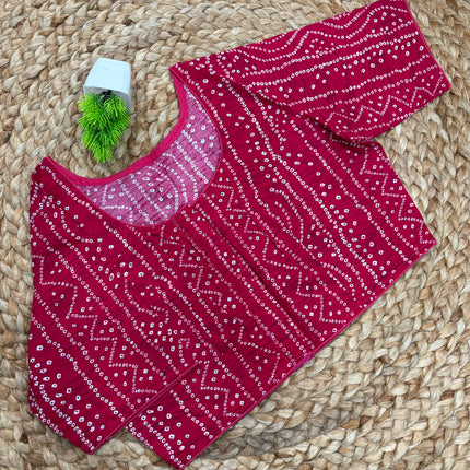 Readymade Blouse - Without Lining - 36-40 - RB 143
