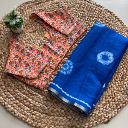 Saree With Stitched Blouse - (size-38-42) - SWSB 208