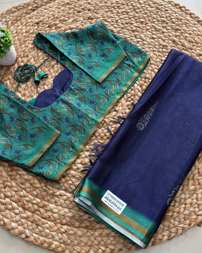 Saree With Stitched Blouse - (size-38-40) - SWSB 201