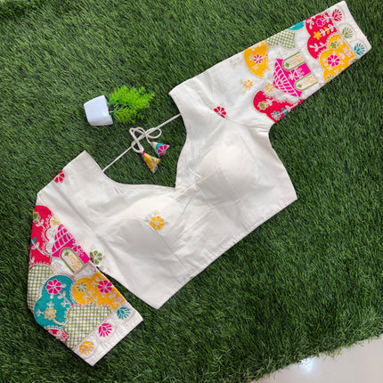 Readymade Blouse - With Lining - 36-40 - RB 161