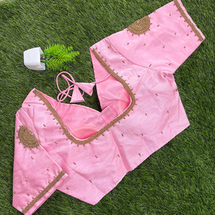 Readymade Aari Blouse - With Lining - 36-40 - RB 163