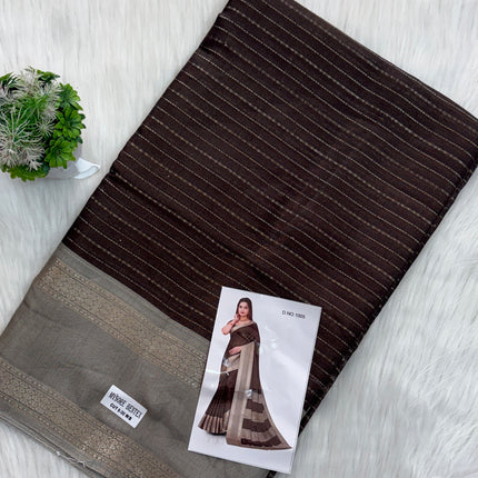Semi Banarasi Silk (Semi Mysore silk)